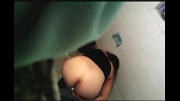 spy toilet school Homemade husband watches wife seduce amateur