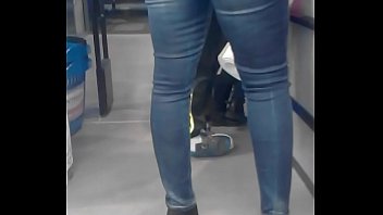 ass jeans upskirt Mya diamond and puma black