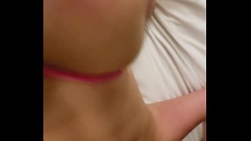 by massage asian wife husbands friend Brunette gives a great blowjob