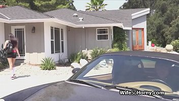 two rides creampie wife to Old man and fukc
